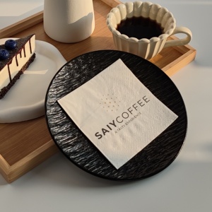 Hot bán khăn ăn tùy chỉnh bữa ăn tối khăn giấy Tissue, in ấn Khăn ăn Cocktail nước giải khát giấy với thiết kế của riêng bạn - Product Image 1