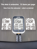Komputer GPS/tachometer Sepeda Generasi ke-3 XOSS untuk Sepeda Jalan/Road Bike dan Sepeda Gunung, Pengukur Kecepatan Nirkabel, Komputer Sepeda G3/G3+