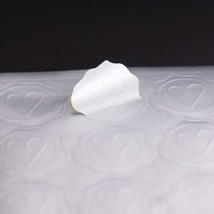 Autocollants personnalisés en papier doré brillant imperméable avec logo en relief, feuilles de petites étiquettes découpées à la forme, vente en gros - Product Image 4