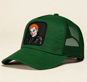 Gorras Trucker de 6 Paneles para Conductores, de Algodón con Camuflaje, con Logotipo Personalizado, Estructuradas, Verdes - Product Image 4