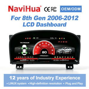 NaviHua Nouvelle Arrivée Tableau de Bord Numérique LCD pour Honda Civic 2006-2011 Système Linux Affichage Virtuel du Cockpit - Product Image 1