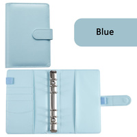 Carnets de notes personnalisés avec logo imprimé, couverture en cuir PU, classeur à anneaux A5 A6, pour l'école, les cadeaux ou la planification