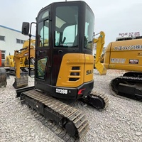 Excavatrice hydraulique d'occasion Sany SY265C de 2,6 tonnes à bas prix, avec moteur Mitsubishi, en bon état, à vendre