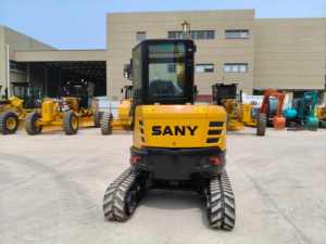 รถขุดขนาดเล็ก Sany SY35U ใหม่ 3 ตัน พร้อมรางยาง รุ่น Tier 4 เครื่องยนต์ Kubota รถขุด 3 ตัน - Product Image 6
