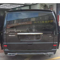 Calidad Original W639 Viano modificado W447 Vito estilo luces traseras parachoques trasero luces traseras para Mercedes Benz 2003-2015