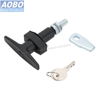 Loquet de compression de serrure à came à poignée en T robuste en alliage de zinc Poignée en T à pression réglable industrielle avec plusieurs options de came