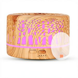 Difusor de Aroma con Diseño de Madera, 700 ml, Tipo Niebla Eléctrica, con Temporizador, para Uso Doméstico y Comercial - Product Image 5