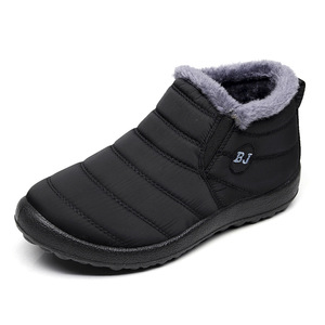 Stivali da neve da <span class=keywords><strong>donna</strong></span> più venduti taglie 46 stivaletti in pelliccia invernale <span class=keywords><strong>scarpe</strong></span> di cotone trapuntate <span class=keywords><strong>impermeabili</strong></span> con Sole antiscivolo - Product Image 1