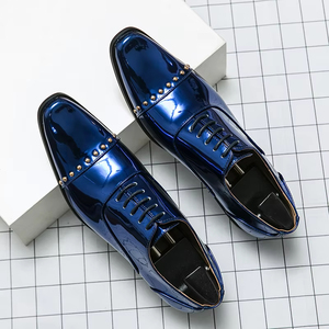 Zapatos Formales de Cuero Genuino Hechos a Mano para Hombre - Oxfords de Piel de Vacuno Suave, Forro Transpirable y Duradero para Comodidad Durante Todo el Día - Product Image 2