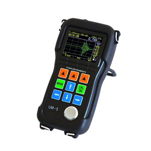Medidor de Espesor Ultrasónico de Color UM-5DL, para Materiales de Aluminio/Metal, Funciona con Batería, Radio Convexo de 5 mm para Medición - Product Image 3