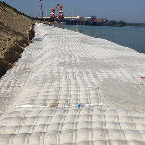 Matelas en béton tissé géotextile moderne Geovance pour extérieur, surface en nid d'abeille, épaisseur de 30 cm, pour la protection des pentes, des côtes et des canaux - Product Image 6