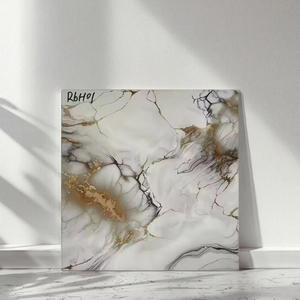 Gạch Đá Cẩm Thạch Trắng Tuyết 60x60cm gạch sứ cao cấp cho sàn/tường chống trầy xước ngoài trời cho thương mại - Product Image 5