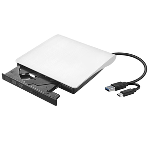 Graveur/lecteur DVD-RW externe mobile USB3.0 pour ordinateur portable/ordinateur de bureau avec plateau - Product Image 1