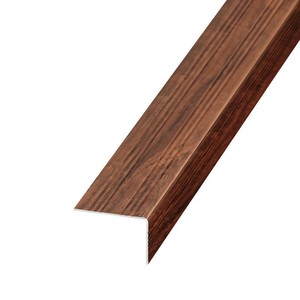 Profilé d'angle en L en alliage d'aluminium à grain <span class=keywords><strong>de</strong></span> bois, profilé <span class=keywords><strong>de</strong></span> finition pour sol en bois à angle droit, <span class=keywords><strong>bande</strong></span> <span class=keywords><strong>de</strong></span> recouvrement <span class=keywords><strong>de</strong></span> carrelage pour seuil - Product Image 6