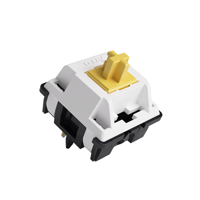 Penguin Yellow Axis 5-pin Hot Swap Box Silent Tactile Mechanical Keyboard Switches Model Penguin Silent Switches