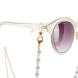 Bracelet de lunettes de soleil avec chaîne et cordon, 2 pièces, accessoires pour verres de lecture de styliste OEM ODM - Product Image 4