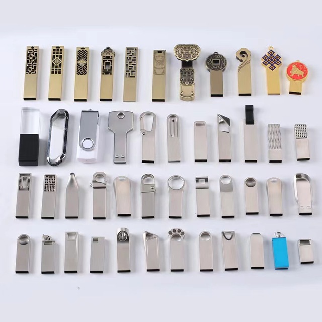 Hot Sale Custom USB 2.0 & 3.0 Flash Drives 32GB to 2TB Memory Capacity 128GB 256GB Pendrive 1TB 2TB USB Flash Disk