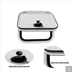 Remorque RV accessoires Couverture de rangement Porte de trappe de rangement Marine couverture de pont carré porte à bagages - Product Image 2