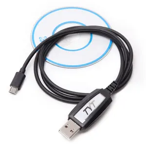 TYT Original USB Programming Cable With CD Software PL2302 Chip For TYT Car Radio TH-9800 Plus TH-8600 TH-7800 Mobile Radio