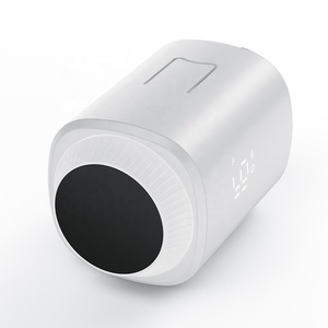 Contrôle vocal Tuya Alexa ZigBee3.0 vanne de <span class=keywords><strong>radiateur</strong></span> thermostatique programmable maison intelligente contrôleur de température en PVC économie d'énergie - Product Image 1