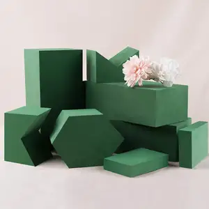 Hebei huiya Wet Floral Foam (green) are for fresh cut flower arrangements, Wedding Florist Foams