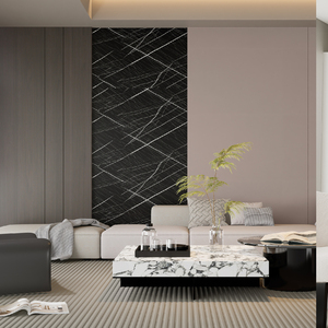 1220x2800mm PVC-Marmorplatte UV-Beschichtete Wandverkleidung Wasserdichte Dekorative Platte für Haus und Hotel in Bauprojekten - Product Image 2
