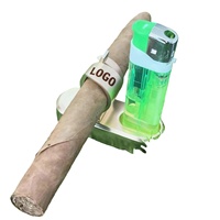 Cortador de Cigarros para Carro de Golf con Logotipo Personalizado, Combo de Porta Cigarros, Fundición a Presión, Impresión, Venta al por Mayor Directa de Fábrica, Alta Calidad, al por Mayor