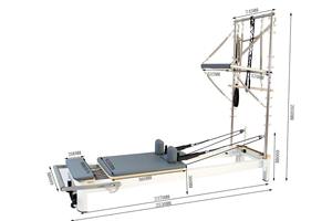 Offre Spéciale : Tour de Pilates en Alliage d'Aluminium Durable, Portable et Réglable pour la Santé du Corps, Idéale pour les Studios de Pilates - Product Image 2