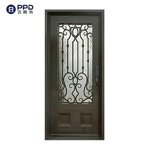 <span class=keywords><strong>Puerta</strong></span> de Hierro Resistente a la Oxidación, Moderna y Ecológica para <span class=keywords><strong>Entrada</strong></span> Exterior de Viviendas Residenciales, Descuento por Compra al por Mayor - Product Image 6