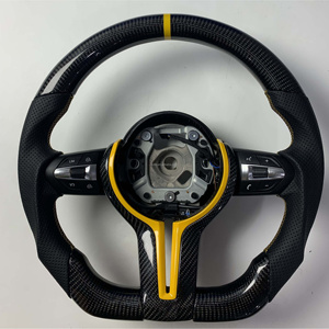 Volante Personalizzato Originale in Fibra di Carbonio per Telaio BMW Serie E E91 E90 E92 E93 E39 E46 E60 E61 E65 E66 E81 E82 E83 <span class=keywords><strong>Z4</strong></span> <span class=keywords><strong>E89</strong></span> - Product Image 5