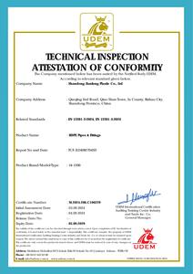 Tuberías de Agua de Polietileno de Alta Densidad HDPE PE100 de 4, 5 y 6 Pulgadas para Suministro de Agua, Drenaje y Riego Agrícola - Product Image 5