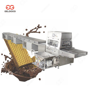 Macchina Automatica per Rivestimento di Mandorle, Anacardi e Cioccolato su Nastro Trasportatore su Piccola Scala per Frutta, Caramelle Gommose e Snack - Product Image 2