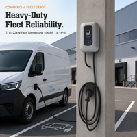 Station de recharge automobile Type 2 11KW 22KW Triphasé 32A OCPP 1.6 IP55 CE 4G WiFi