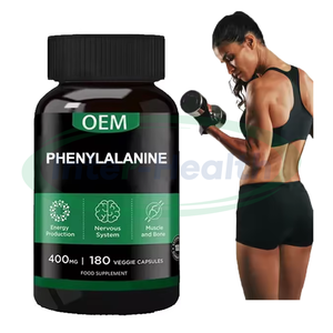 Capsules de supplément nutritionnel de L-phénylalanine de qualité alimentaire Ausreson Capsules de phénylalanine - Product Image 1