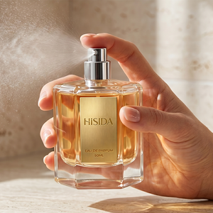 Quality Empty OEM ODM Luxury Hexagonal <b>Perfume</b> <b>Bottle</b> 50ml 100ml Glass Empty <b>Perfume</b> <b>Bottle</b> With Black Cap - Product Image 4