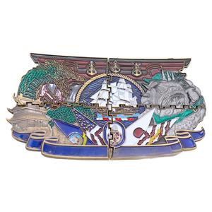 Moneta Commemorativa Personalizzata in Lega di Zinco con <span class=keywords><strong>Smalto</strong></span> <span class=keywords><strong>Opaco</strong></span> per Regali Aziendali e di Squadra - Product Image 6