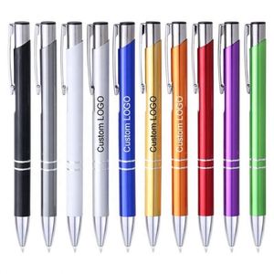 Promotion Office Business Activities Gift <b>White</b> <b>Pens</b> Printed Metallic <b>Pen</b> With Logo Custom Promotional Gifts - Product Image 1
