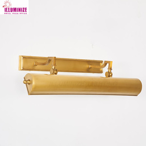 Lámpara <span class=keywords><strong>de</strong></span> <span class=keywords><strong>Pared</strong></span> LED E26 para <span class=keywords><strong>Cuadros</strong></span>, Aplique <span class=keywords><strong>de</strong></span> Latón <span class=keywords><strong>con</strong></span> Cuerpo <span class=keywords><strong>de</strong></span> Cobre para Baño y Biblioteca - Product Image 3