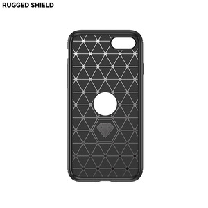 Coque de téléphone pour Apple iPhone 12 <span class=keywords><strong>13</strong></span> Mini 14 15 Plus 16 Pro Max 17 Air, coque arrière souple, robuste, protection contre les chocs, finition <span class=keywords><strong>carbone</strong></span> brossé - Product Image 4