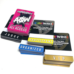 Pases VIP Personalizados con NFC RFID 13.56MHz, Resistentes al Agua, Impresión a Todo Color en Poliéster, Cordón Sublimado con Logotipo, Acceso a Conciertos - Product Image 6