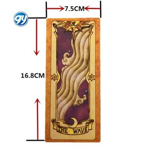 2 estilos 60 Uds <span class=keywords><strong>Card</strong></span> <span class=keywords><strong>Captor</strong></span> <span class=keywords><strong>Sakura</strong></span> Clow Tarot <span class=keywords><strong>Card</strong></span> Cosplay edición de lujo Anime Prop regalo juguete naipes - Product Image 3