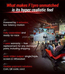 Renixsim Operado por monedas 9D Virtual Race Car Sim Racer Simulator MOZA <span class=keywords><strong>F1</strong></span> Racing's Top-tier Racing Simulator - Product Image 6