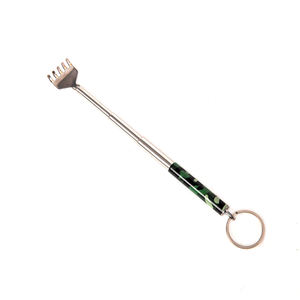 <span class=keywords><strong>Mini</strong></span> ferramenta de massagem manual de aço inoxidável, telescópico, arranhador de costas, costas, arranhão - Product Image 5