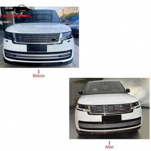 Pièces automobiles Kit carrosserie style VOGUE <span class=keywords><strong>SV</strong></span> Pare-chocs avant Grilles inférieures Pare-chocs Grilles Kits carrosserie pour Land Rover Range Rover 2023-2026 - Product Image 2