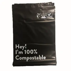 पर्यावरण के अनुकूल खाद Biodegradable कस्टम डिजाइन मुद्रित लोगो पाली Mailers एक्सप्रेस कूरियर बैग के लिए कपड़े शिपिंग