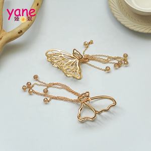 2021 جديد تصميم المعادن شرابة مخلب شعر أنيقة اللؤلؤ كليب المرأة - Product Image 4