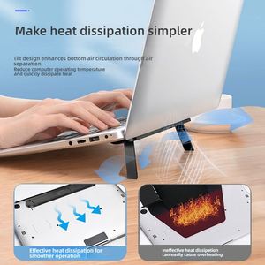 Paifan Laptop <b>Stand</b>, <b>Desktop</b> Riser, Portable Cooling Pad, Suspended Vertical Support Bracket Factory Wholesale - Product Image 4