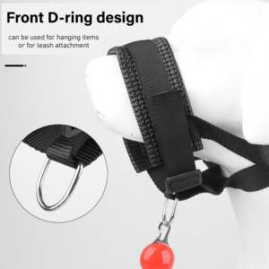 베스트 셀러 물림 방지 및 짖는 방지 총구 개 훈련 총구 조절 개 총구 - Product Image 6