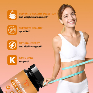 Factory Wholesale Naturally Fat Burner for Women Capsules with Caffeine Green Tea Extract Herbal Supplement Support Appetite Con - Product Image 5