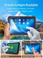 Tablette robuste CENAVA A18ST 10 pouces, Android 13, tablette industrielle, 10000 mAh, 4 Go de RAM, 64 Go de ROM, étanche IP67